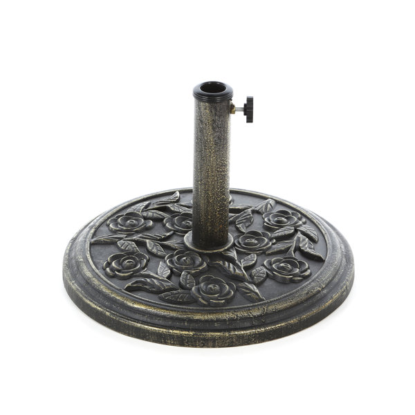 Stone Traditional Patio Umbrella Stands & Bases You'll Love Wayfair